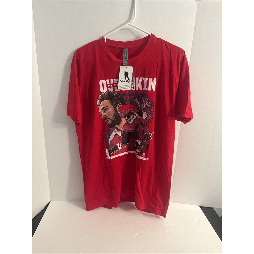 Washington Capitals Alex Ovechkin T-Shirt Men’s Size Large 500 Level NHL NWT
